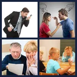 4 Bilder 1 Wort ÄRGER