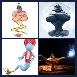 4 Bilder 1 Wort DSCHINN