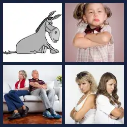 4 Bilder 1 Wort STUR