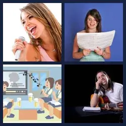 4 Bilder 1 Wort LIEDTEXT