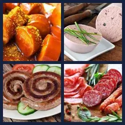 4 Bilder 1 Wort WURST