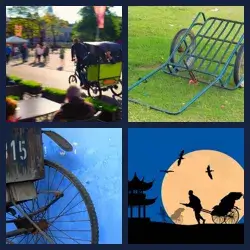 4 Bilder 1 Wort RIKSCHA