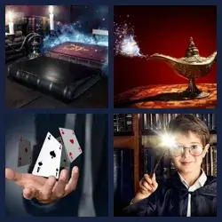 4 Bilder 1 Wort ZAUBER