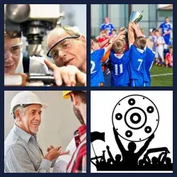 4 Bilder 1 Wort MEISTER