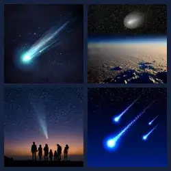 4 Bilder 1 Wort KOMET