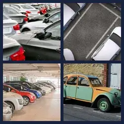 4 Bilder 1 Wort PARKEN