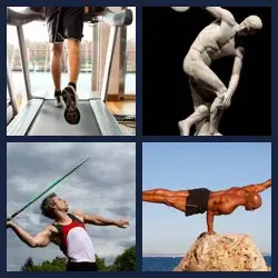 4 Bilder 1 Wort SPORTLER