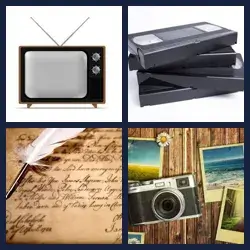 4 Bilder 1 Wort VERALTET