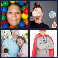 4 Bilder 1 Wort KINDISCH