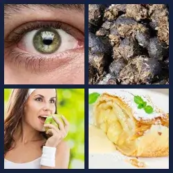 4 Bilder 1 Wort APFEL