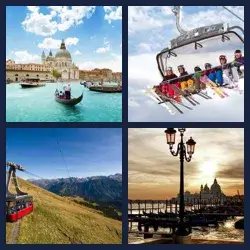 4 Bilder 1 Wort GONDEL