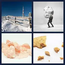 4 Bilder 1 Wort BROCKEN