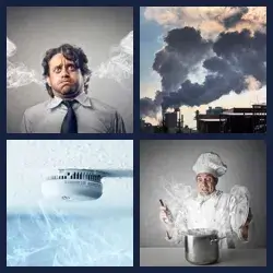 4 Bilder 1 Wort QUALM