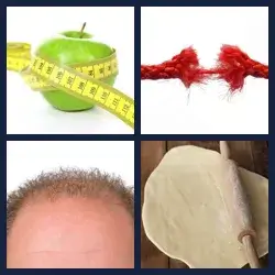 4 Bilder 1 Wort DÜNN