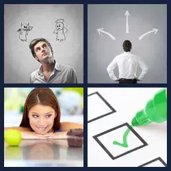 4 Bilder 1 Wort WAHL