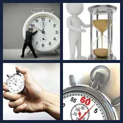 4 Bilder 1 Wort MINUTE