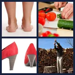 4 Bilder 1 Wort HACKEN